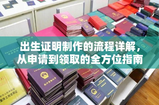 柳南出生证明制作的流程详解，从申请到领取的全方位指南